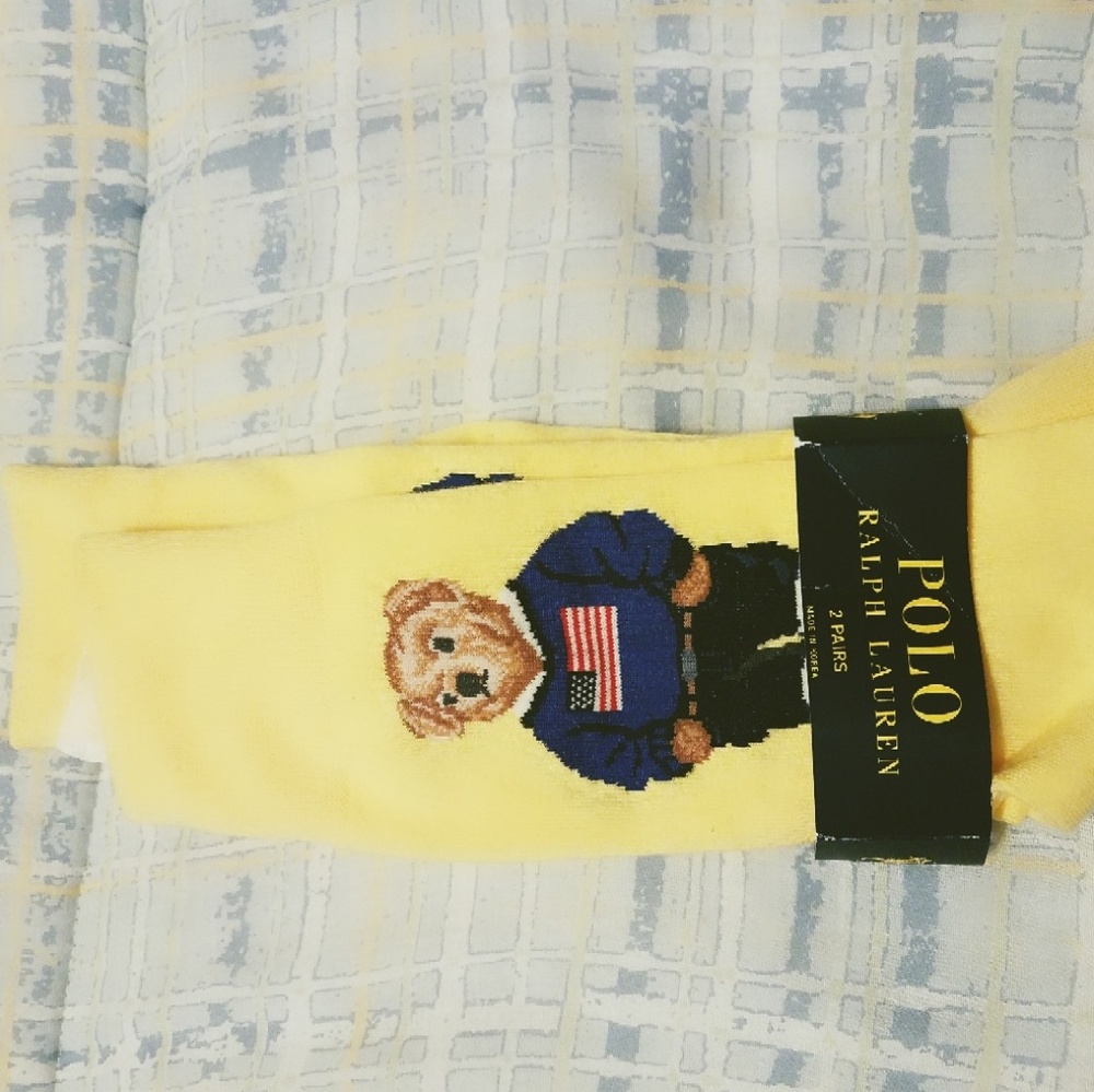 Polo Ralph Lauren Teddy Bear socks